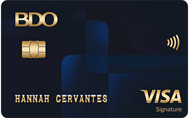 BDO Visa Signature