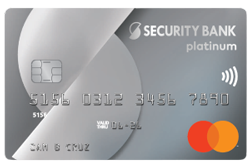 Security Bank Platinum Mastercard